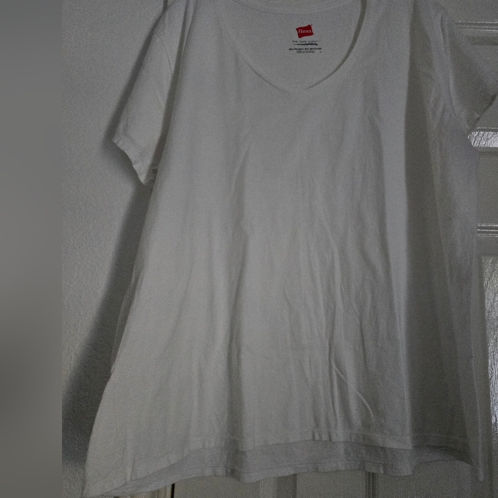 Hanes Vneck Tee